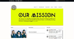 Desktop Screenshot of losangelesfashioncouncil.org